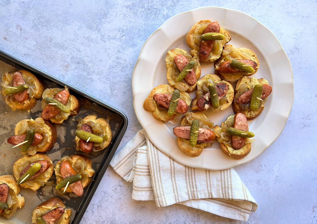 Cheese kransky Chipolata Hot Dog Canapé