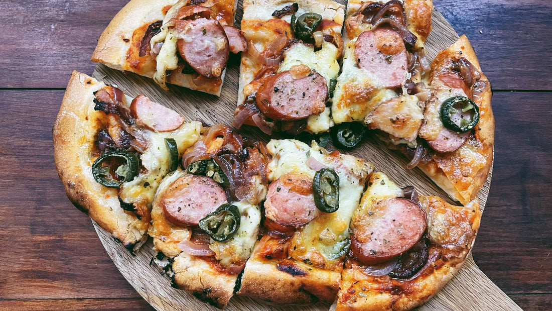 Spicy Pepperoni Kabana Pizza