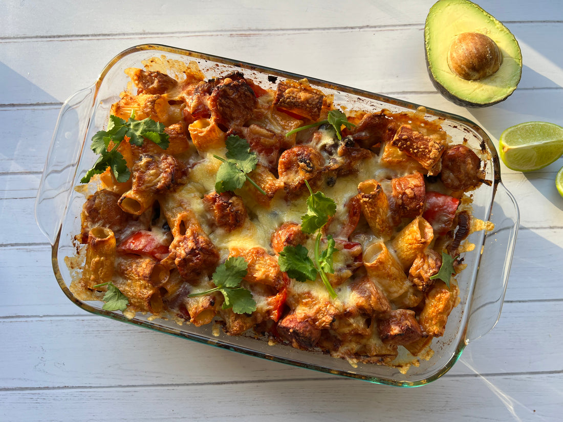 Tex Mex Brat Bake