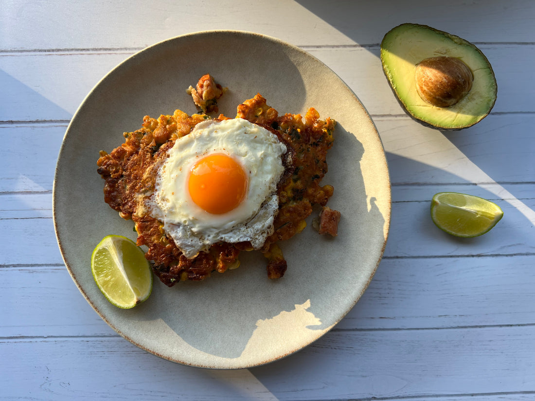 Tex Mex Corn Fritters