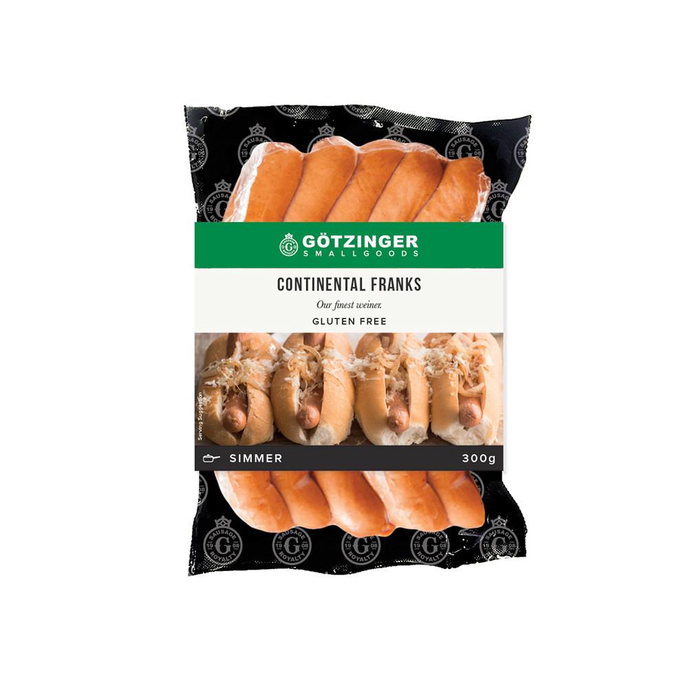 Gotzinger Smallgoods Continental Franks 