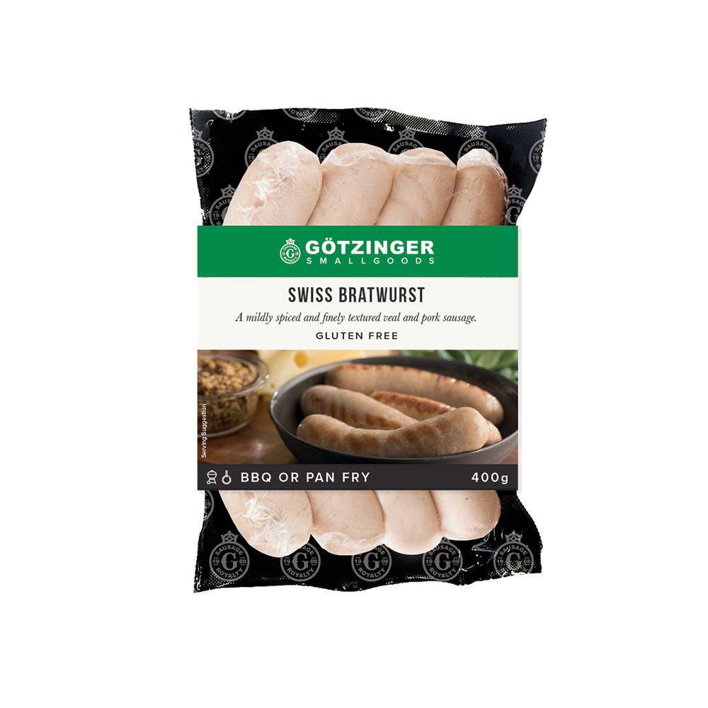 Gotzinger Smallgoods Swiss Bratwurst