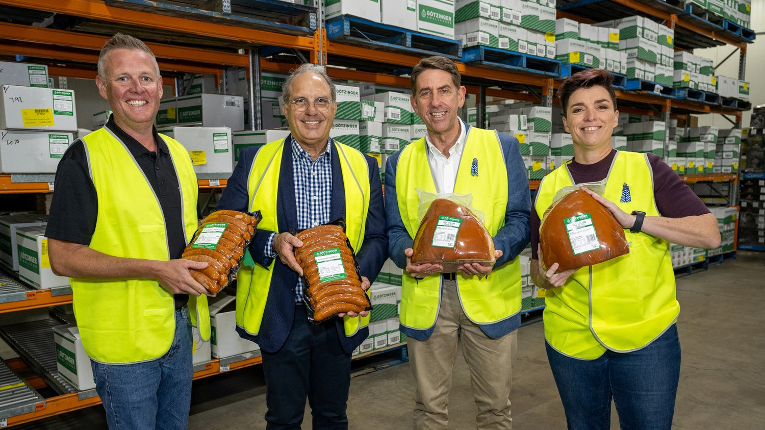 Cameron Dick MP and Melissa McMahon MP for Macalister Opens Factory