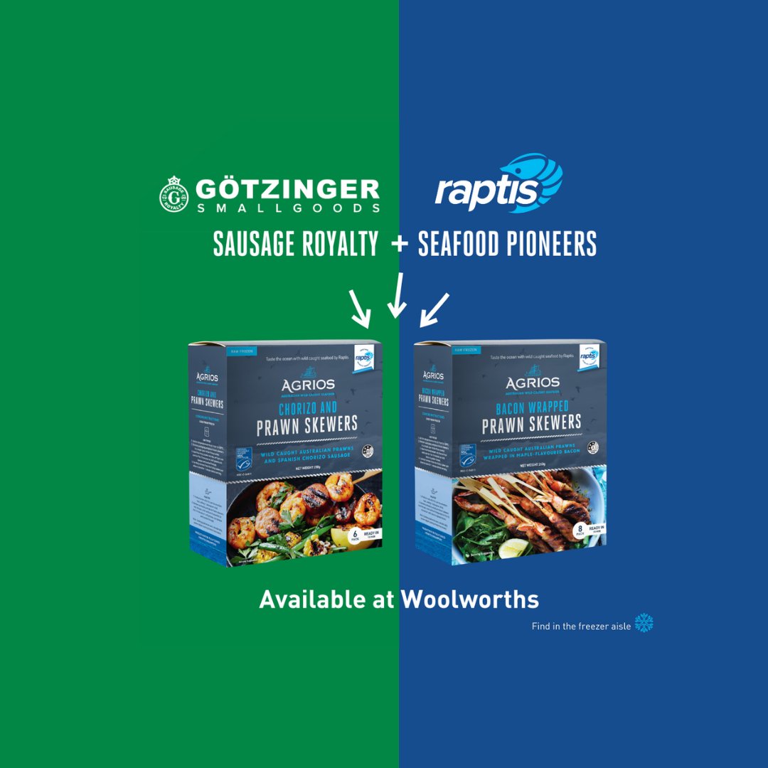 Raptis Seafood Launch into Woolworths Featuring Götzinger Smallgoods