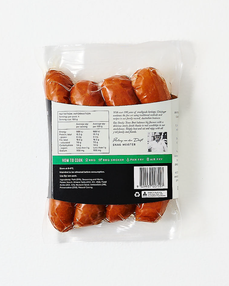 Smoky Texas Brat