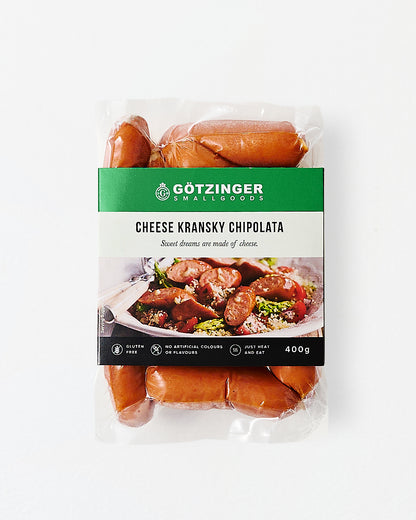 Cheese Kransky Chipolata