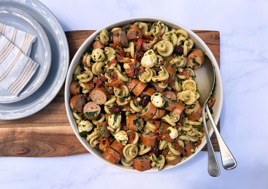 Deli Salad with Wood Smoked Kabana