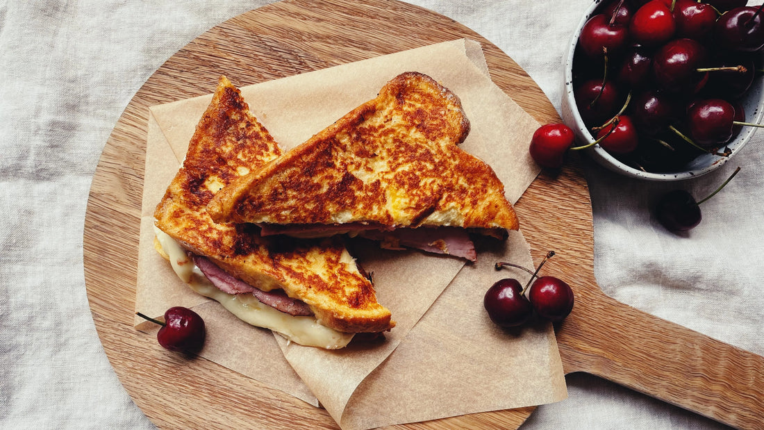 Ham, Brie and Cranberry French Toast