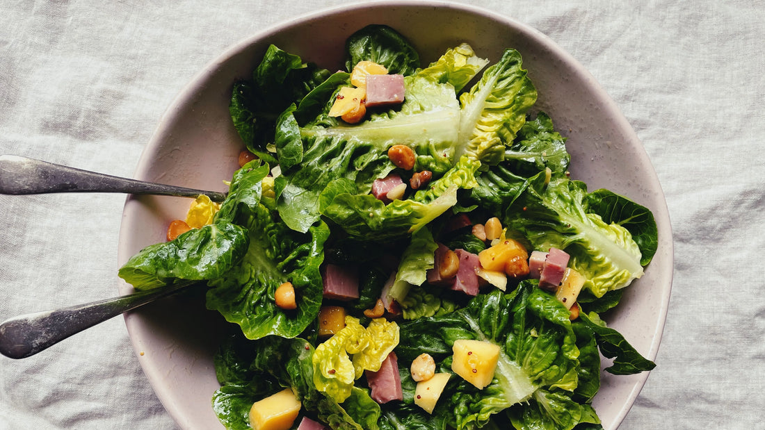 Ham, Mango and Macadamia Salad