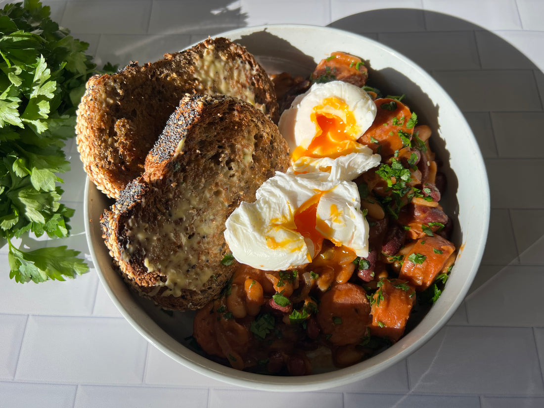 One Pot Smoky Texas Beans