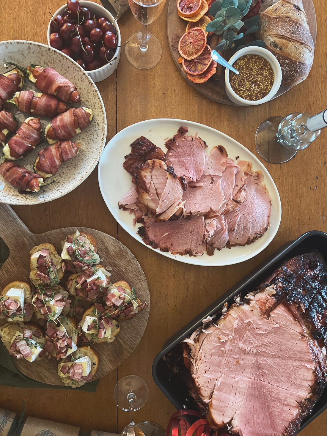 Cherry, Orange and Cointreau Christmas Ham Glaze