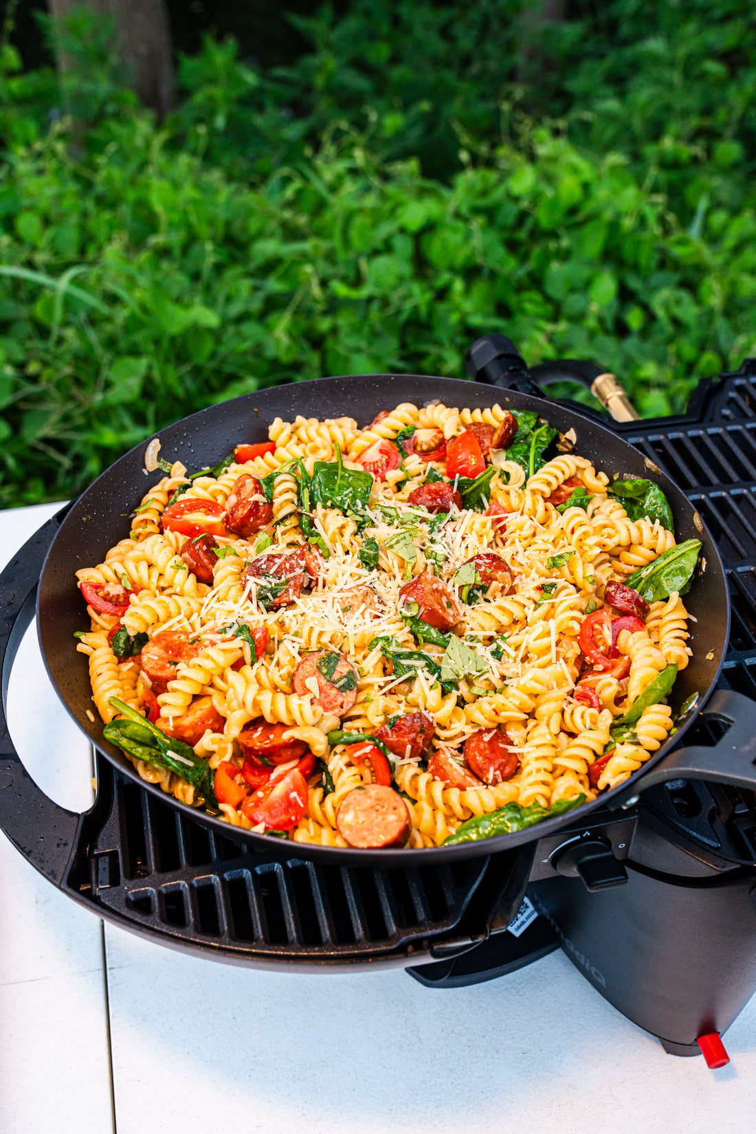 Garlic &amp; Lemon Pasta with The Big Cheese Kransky by @schuiecooks